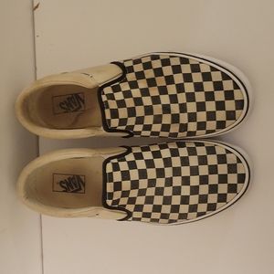 Black and White Checkered Vans